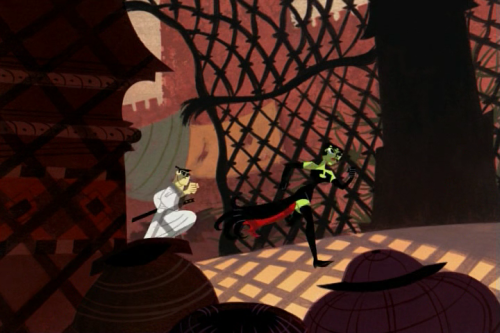 long-ago-in-a-distant-land:  Samurai Jack - Background Art 