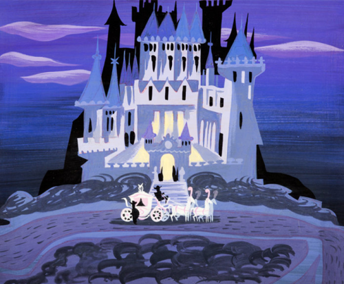 Cinderella (1950) concept art by Mary Blair