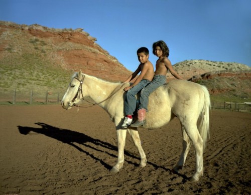 oh-girl-among-the-roses:Ph. Erika Larsen, “People of the Horse” “Over a 