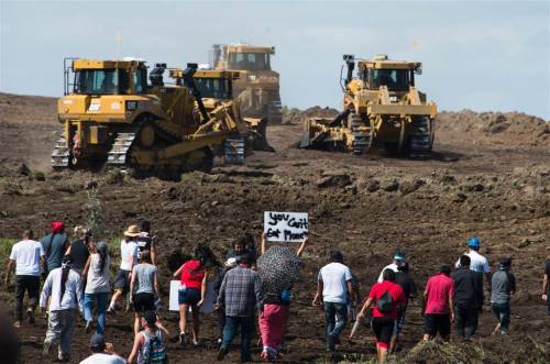 nbcnightlynews:PHOTOS: Fight for Standing Rock: Dozens of tribes gather to fight against new oil pip