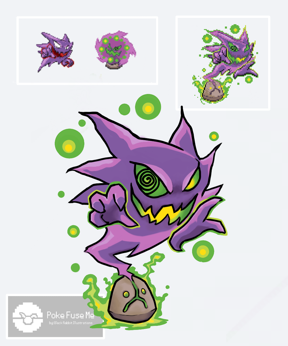 pokeespiritoanimal gengar e voltorb