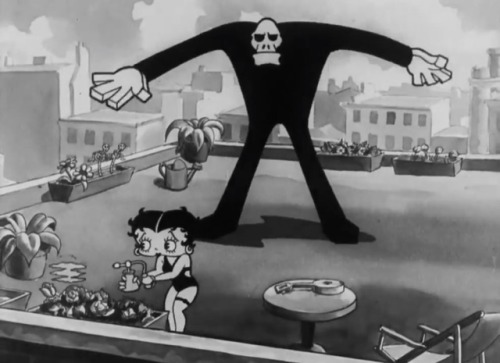 talesfromweirdland:Scary monsters and super creeps from the Betty Boop cartoons.You could write a bo