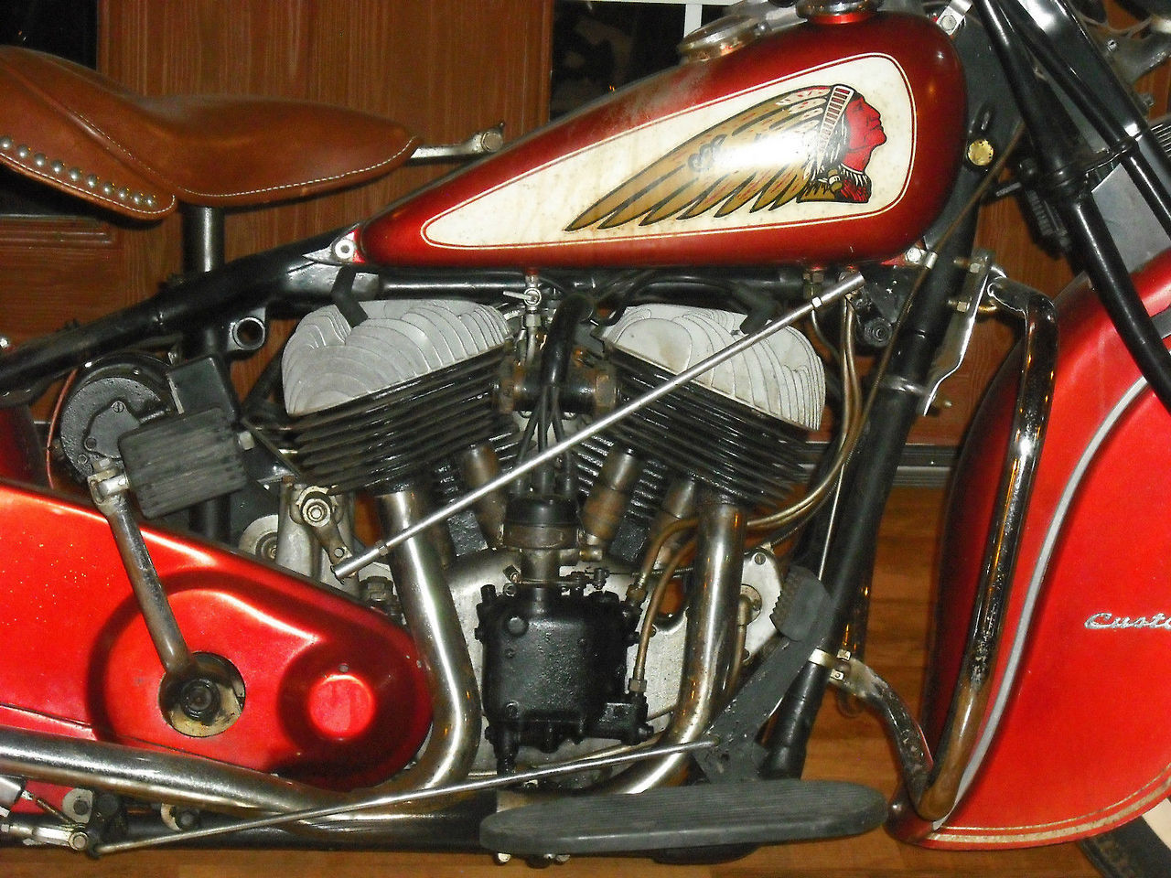 psychoactivelectricity:    1941 Indian Chief  