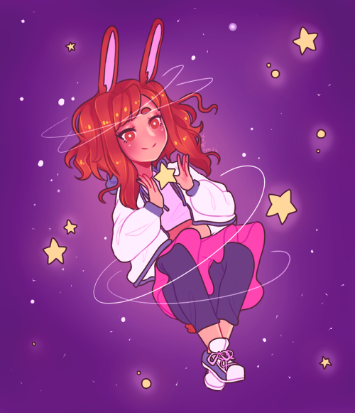 space bunnyCOMMISSIONS | KO-FI | REDBUBBLE