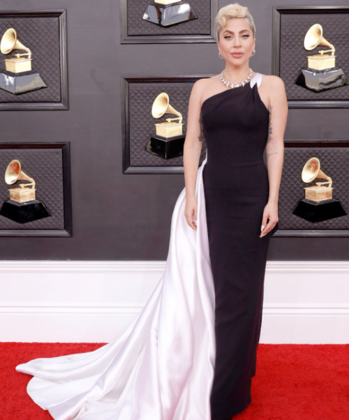 Lady Gaga.  64th Annual Grammy Awards in Las Vegas.