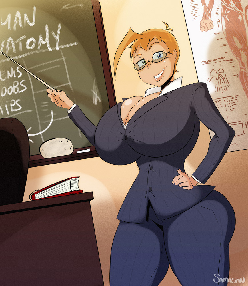 shiinsart:  club-ace:  Teach me Miss Emma, a great picture of Emma on the Job by
