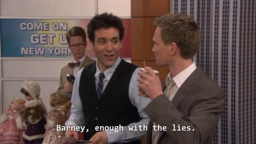 Ha. How I Met Your Mother S5E19: Zoo or False