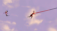 disneygifs:   “Of course I have a secret identity. I don’t know a single superhero who doesn’t. Who wants the pressure of being super all the time?”   The Incredibles (2004) Dir. Brad Bird 