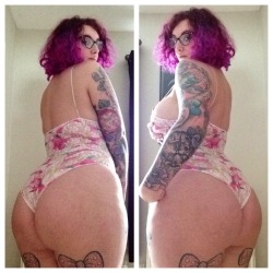 galdalou: Pretty sure I’ve got enough butts for two people.  But I love your big butt along with your tits and tattoos.
