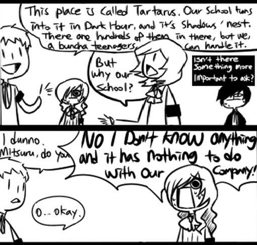 A slightly edited excerpt from Dodomir&rsquo;s Persona 3 parody fancomic, &ldquo;If