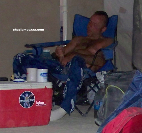 Jacking-Off in our Camp at Burning Man  on 02 September 2009.http://chadjamesxxx.comhttp://chadjam