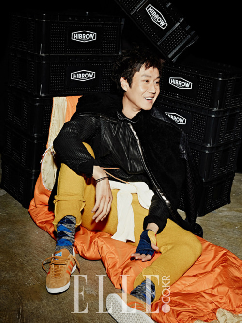 Jung Woo Для Elle Korea 01/2014