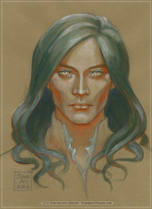 Fëanor colour study by Soni Alcorn-Hender He has no idea how all those ships disappeared or what tha