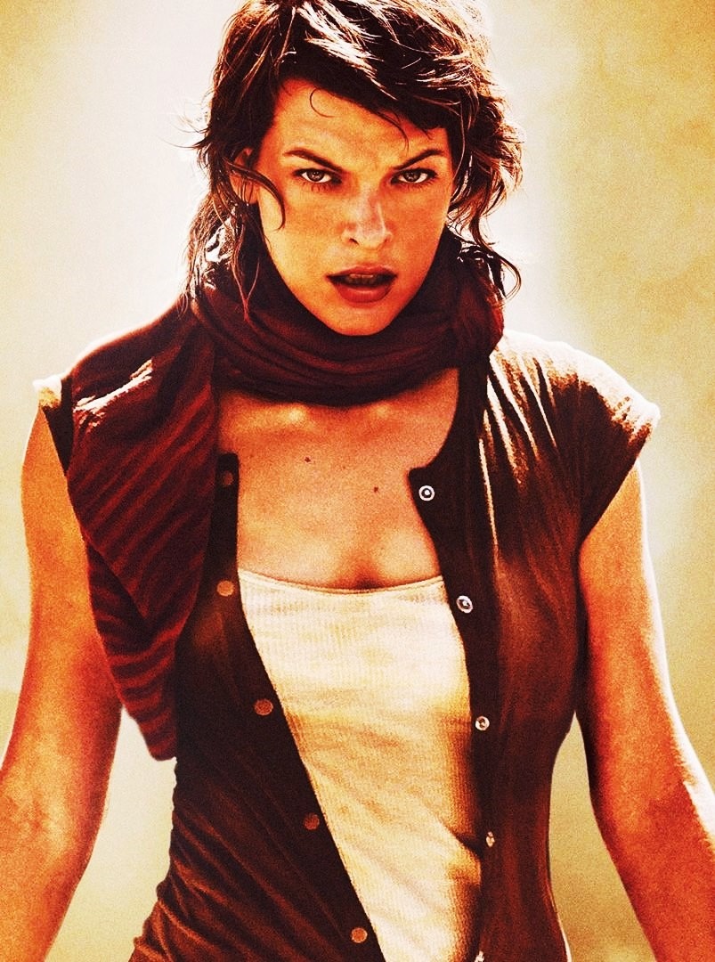 my-name-is-4lice:  Resident Evil movie photoshoot