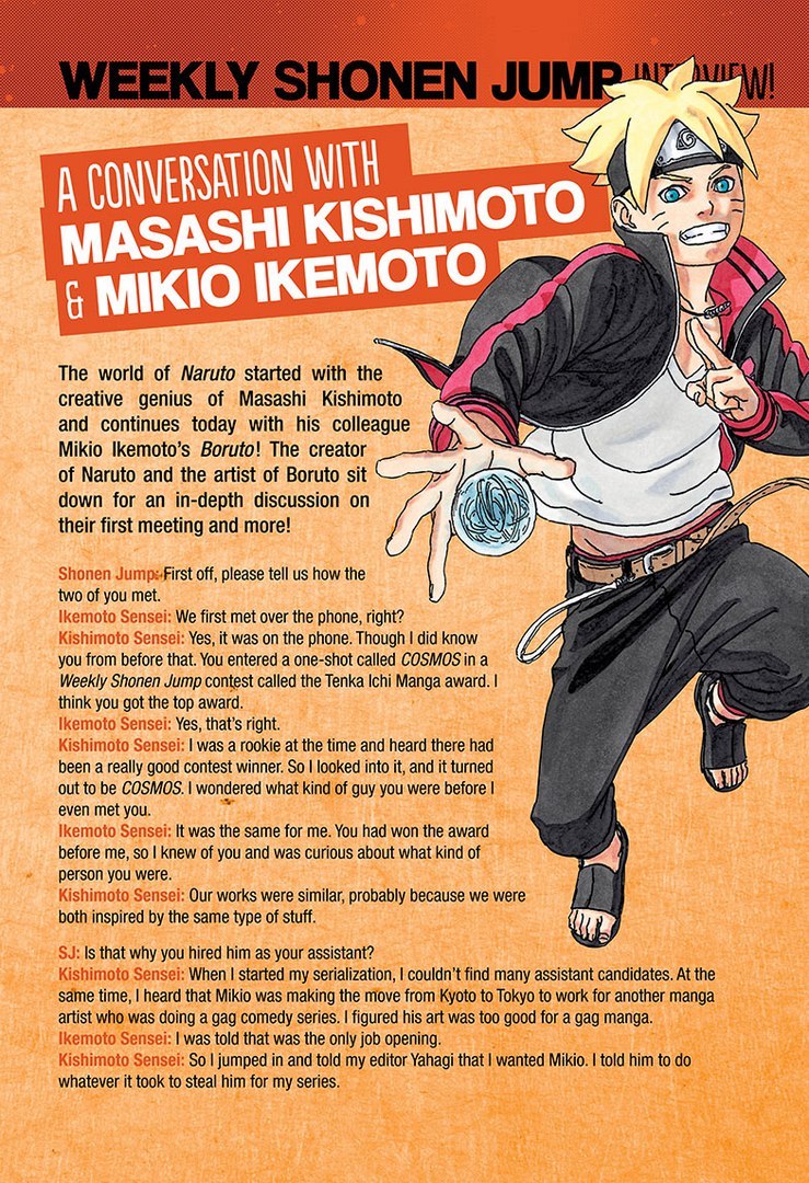 Boruto: Masashi Kishimoto assume história do mangá