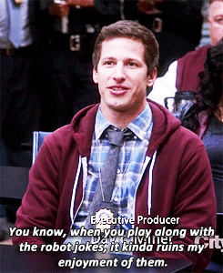 pam-casso:  Peralta, I’m surprised to see you so excited about departmentally mandated training exercises. 