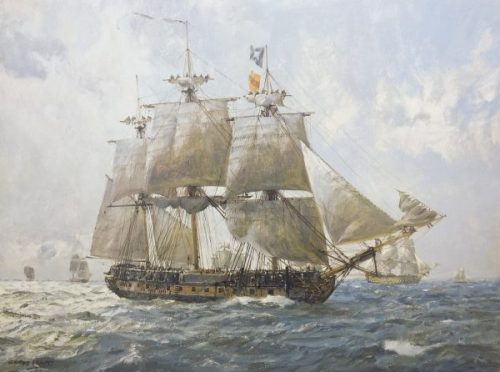 respectablespy:HMS Indefatigable, HMS Surprise, HMS Temeraire, HMS Victory, HMS Euryalus, and HMS Le