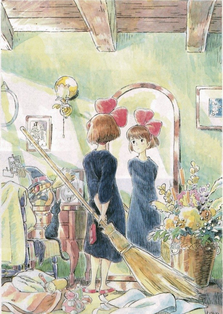 theamazingdigitalart:  The amazing concept art of Kiki’s Delivery Service by Studio