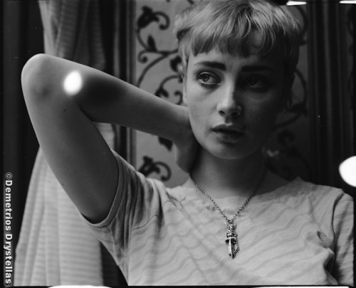 demetriosdrystellas:  A ruined roll of film Gemma Elise in Merchant City Glasgow 2010