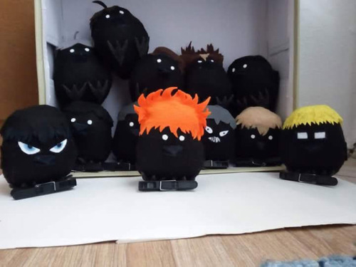 haikyuu crow plush