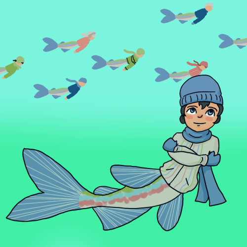 MerMay Day 15: Rainbow Smelt