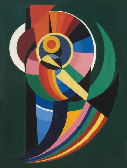 retroavangarda: Auguste Herbin (French, 1882-1960), Composition, 1940