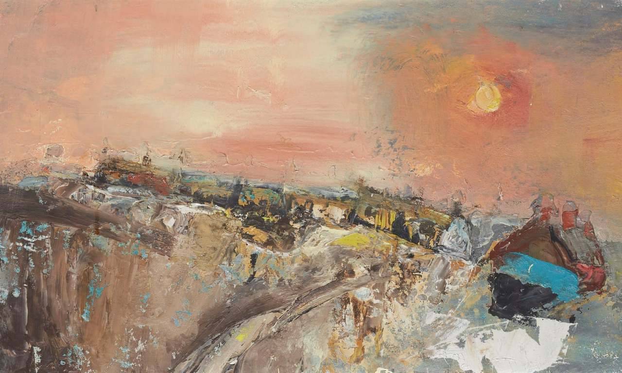 Winter Day, Catterline by Joan Eardley - Tumblr Pics