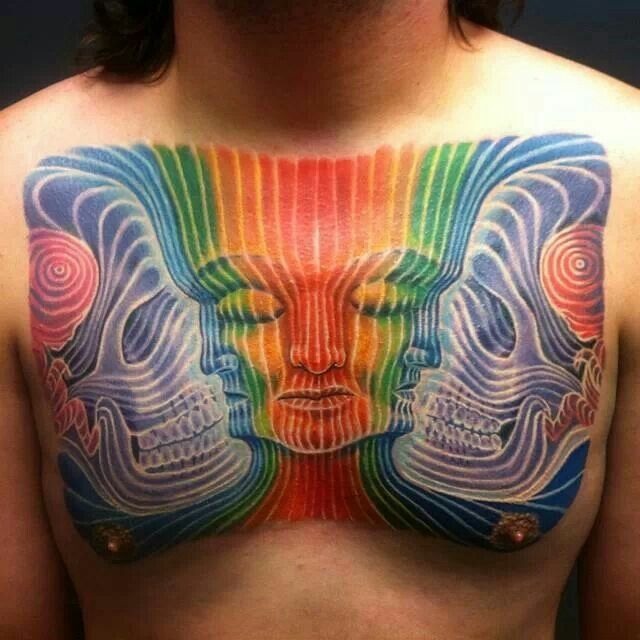 ALEX GREY INSPIRED INK