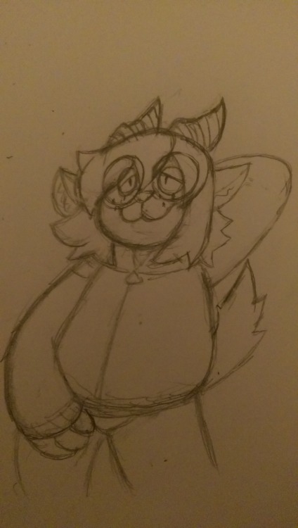 gibbleking:Goatdog with an alolan Persian face for @the-entire-furry-fandom i can’t believe th