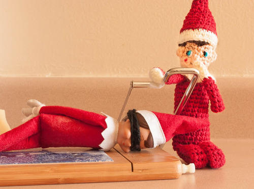 diychristmascrafts: DIY Crochet Elf on a Shelf Pattern from The Dapper Toad. The free pattern is on 