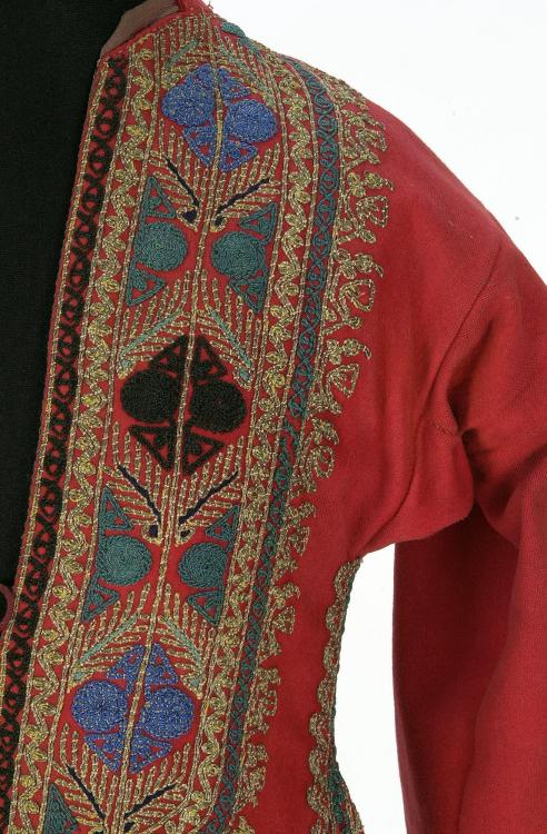 Syrian embroidered long tunic