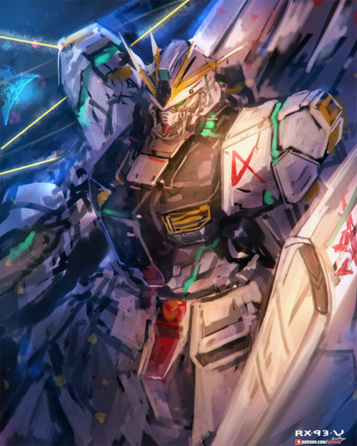 [Practice]Nu Gundam Gun~~~~~da~~~~~~m!We mostly or draw furry/mlp thing.So let&rsquo;s have a di