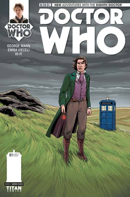 doctorwho: titancomics: Titan Comics Announce Brand New Eighth Doctor Mini-Series!Details below:DOCT