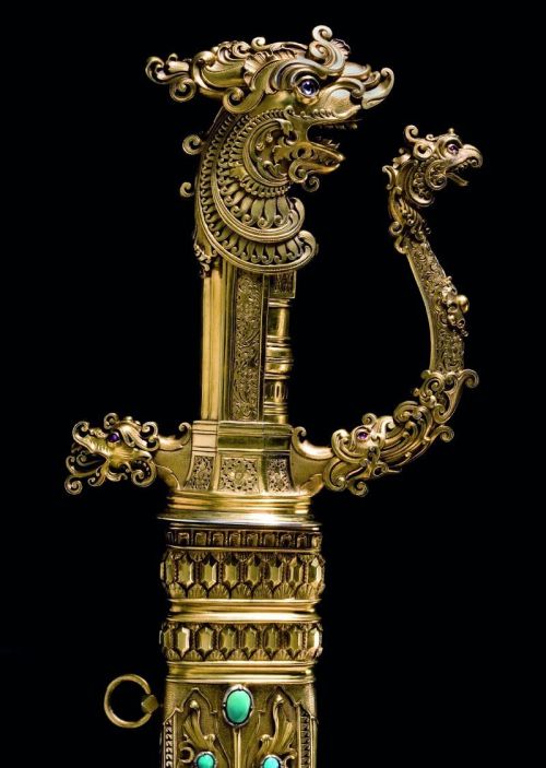art-of-swords:Ceremonial or Presentation Kastane SwordDated: 1850Culture: RussianProvenance: Comte d