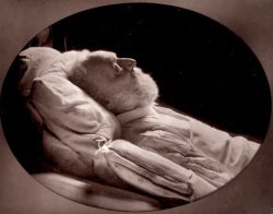 Nadar - Portrait mortuaire de Victor Hugo,