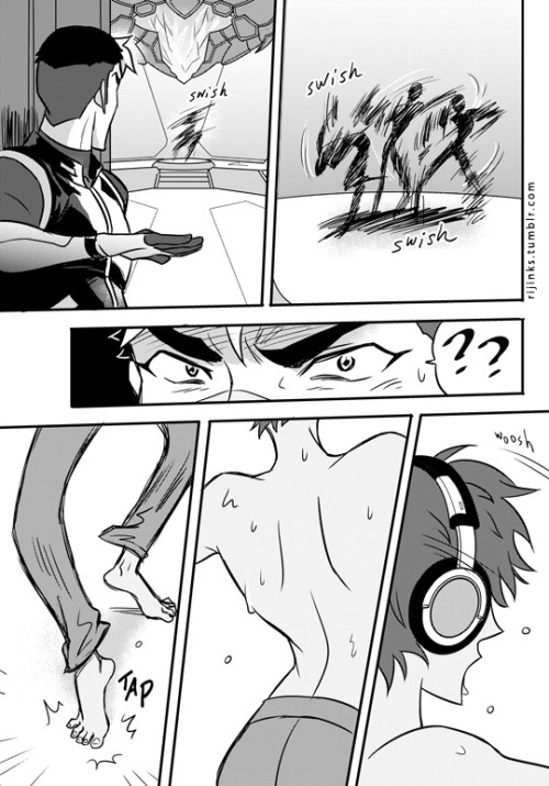 Some Preview Pages For My Shance Fan Comic, [BREATHE]!