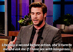 personifyingchaos:  Liam Hemsworth on working