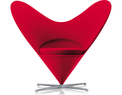 VERNER PANTON’ S HEART CONE CHAIR