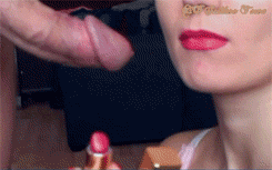areugonnaeatthat: lipstick, blowjob 