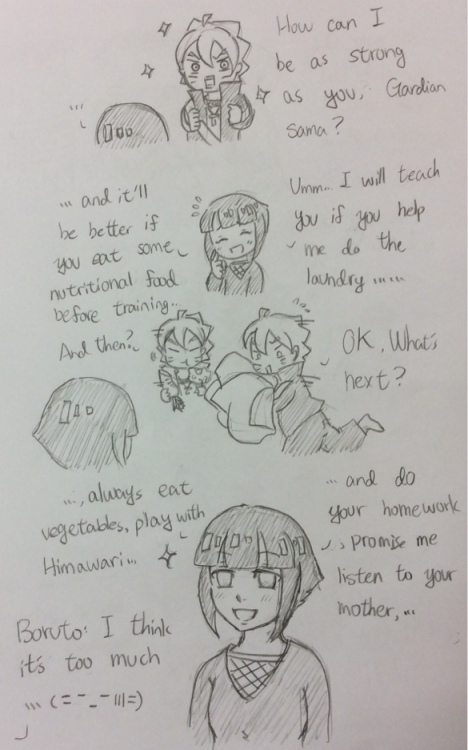 synthiachen1995:  Small Hinata, Boruto,and Himawari