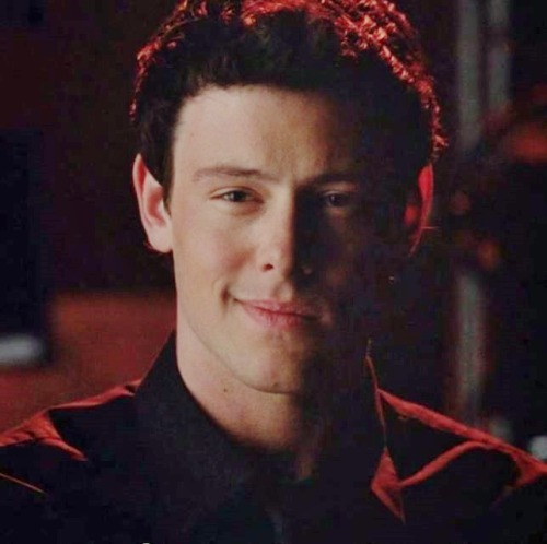 Cory Monteith as Finn Hudson in Glee.