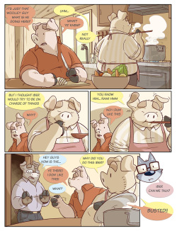 thepigpenblog:  Mom is visiting  1 2 3 4 5