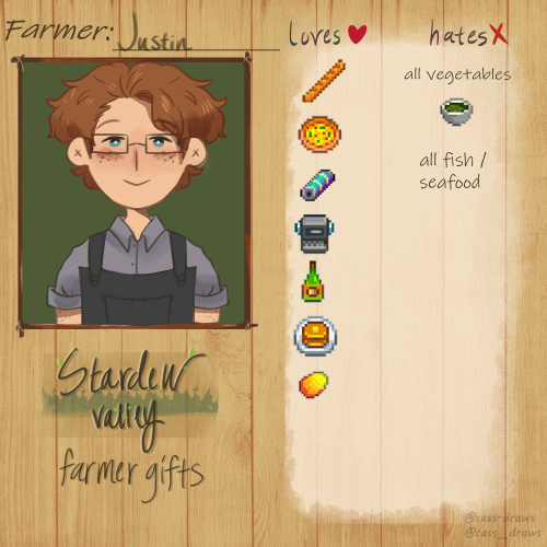 my partner and I have been playing a lot of stardew lately! we had a convo about what our favorite g