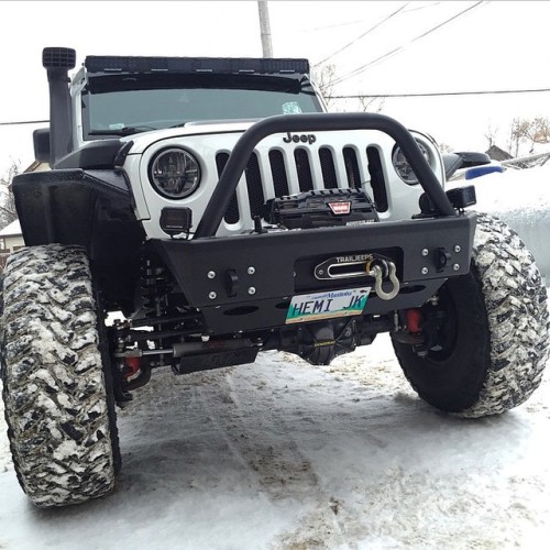 4lowcrew:  @hemicon_pizzaguy #jku #jeep #wrangler #armor #snow #truckliteco #jeepjk #jklife #bestJKpage Photo by: jk_jeepsofamerica Follow here: http://instagram.com/jk_jeepsofamerica View photo here: http://instagram.com/p/w9yU0oy1IA/