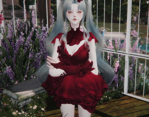 yaya-maya-sims:Shining Nikki 溯梦迷章Outfit*2, Hat*1, Shoes*1, Leg Accessories*1 DO NOT REUPLOAD DLmaya 