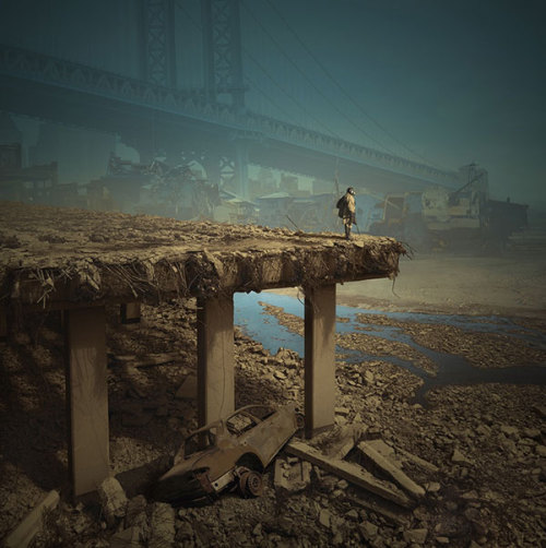 mayahan: Visions of post-apocalyptic worlds by Polish artist Michal Karcz