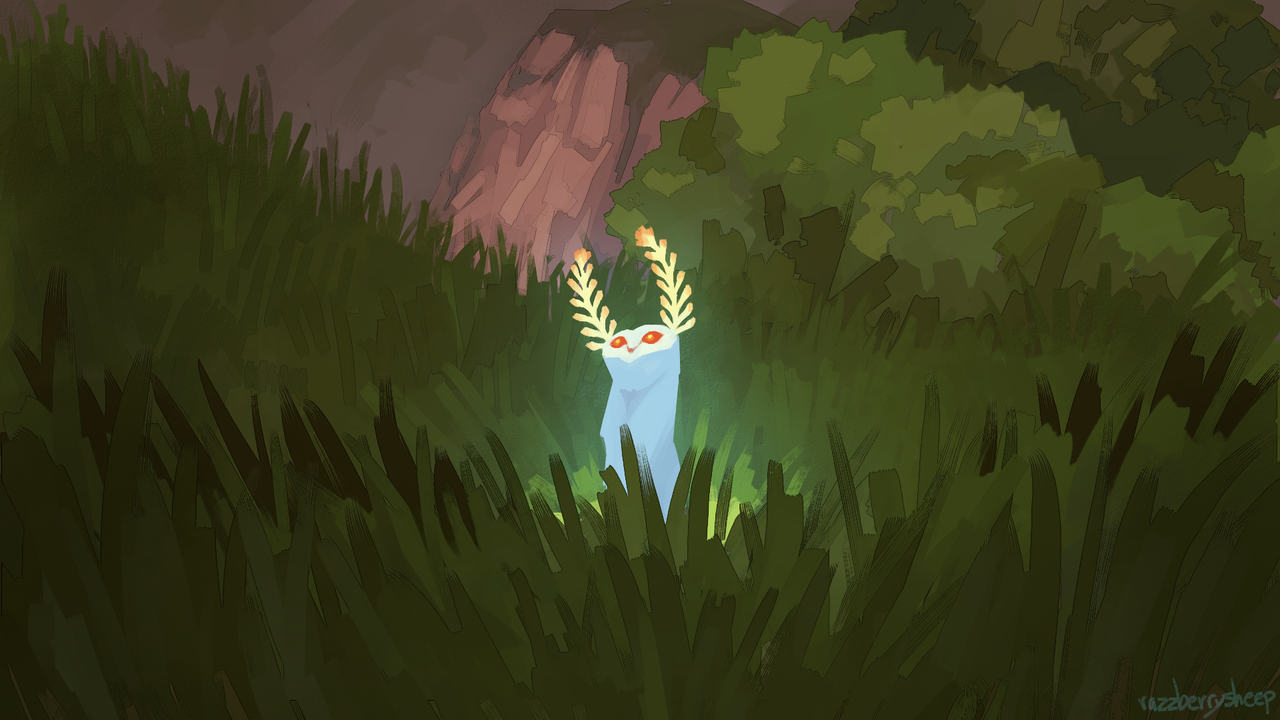 razzberrysheep: painted a few pictures I’ve taken while playing botw