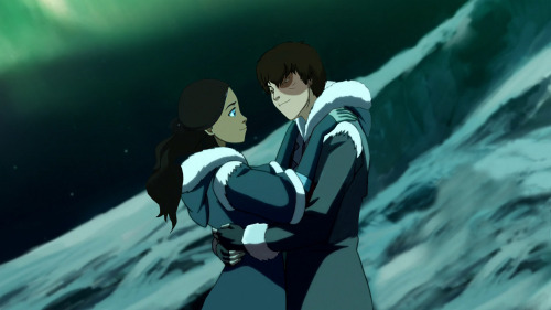 perfectlypanda:Katara: You look really good in blue.Zuko: Yeah?Katara: Yeah. I think I get why you l