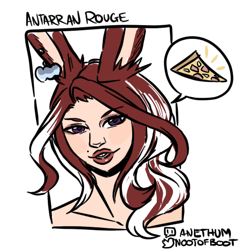 WE HIT HEADSHOT #420 FOR THE YEAR AHHHHHWant me to draw your ffxiv character? Check out my art strea