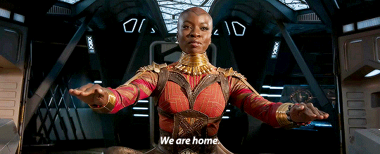 purpledblues:  “The idea of a Wakanda fills me with a lot of hope and a lot of